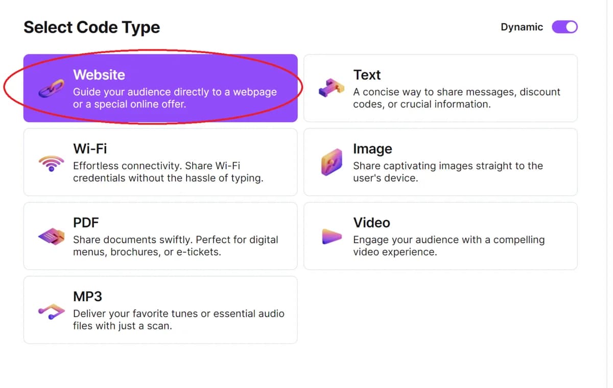 QR Spotify step 2